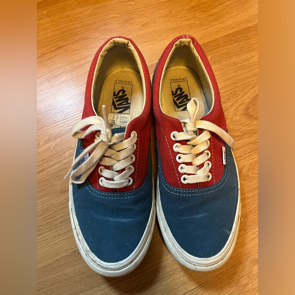 Red & blue Vans